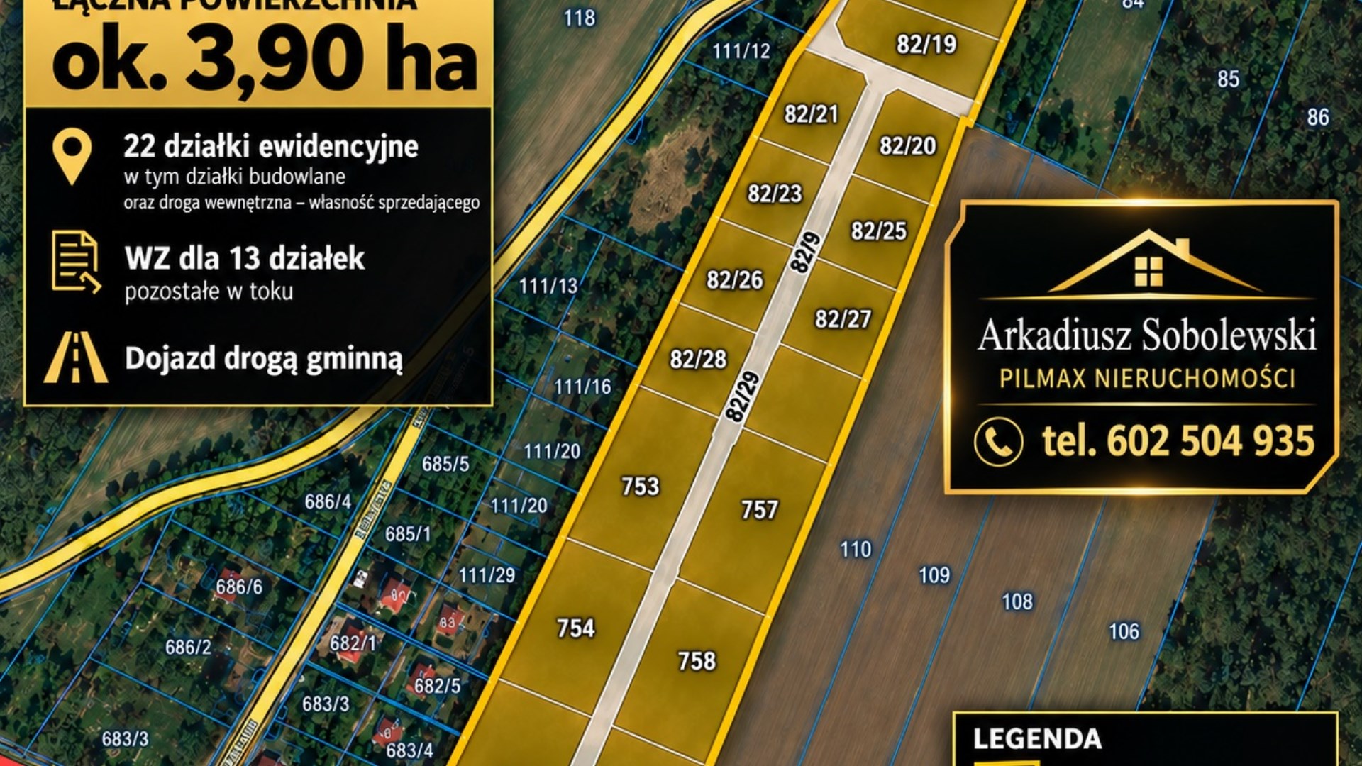 Działka na sprzedaż